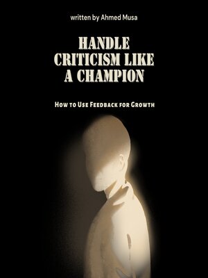cover image of Handle Criticism Like a Champion